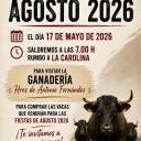 Compra de Reses Bravas Fiestas de Agosto. 𝟏𝟕 𝐝𝐞 𝐦𝐚𝐲𝐨 La Carolina