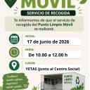 ♻️ PUNTO LIMPIO MÓVIL EN YETAS ♻️